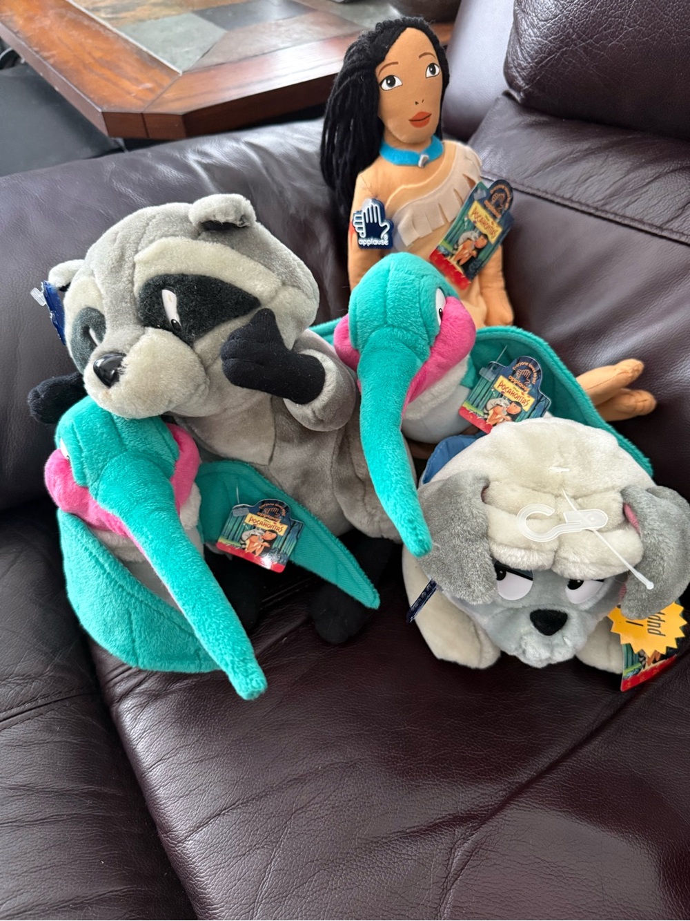 Vintage 1990’s Disney Pocahontas set of 4 (only comes with 1 hummingbird)